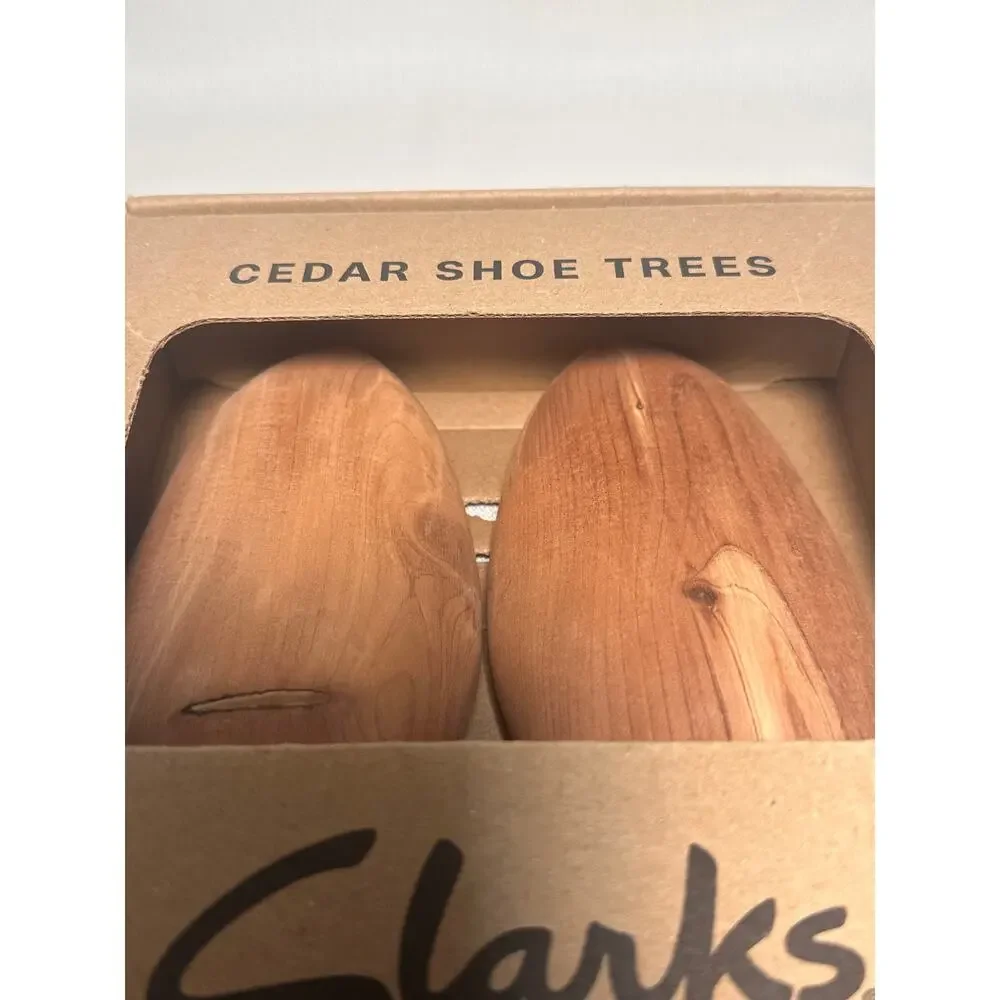 Clarks Cedar Shoe Trees XL Men’s 12-13 Aromatic Red Cedar NIB Made in USA